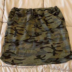 Sundry Camo skirt